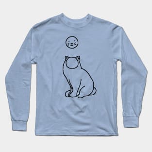 Cat face Long Sleeve T-Shirt